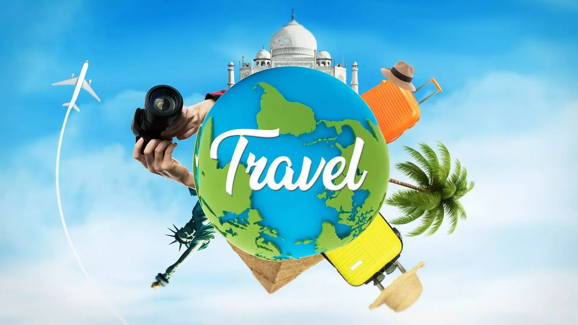 Travel Agency Logo Animation